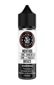 bottle of menthol