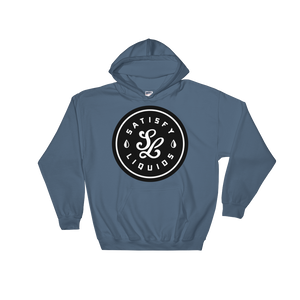 satisfy liquid merchandise hoodie indigo blue