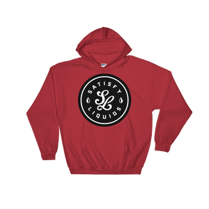 satisfy liquid merchandise hoodie red